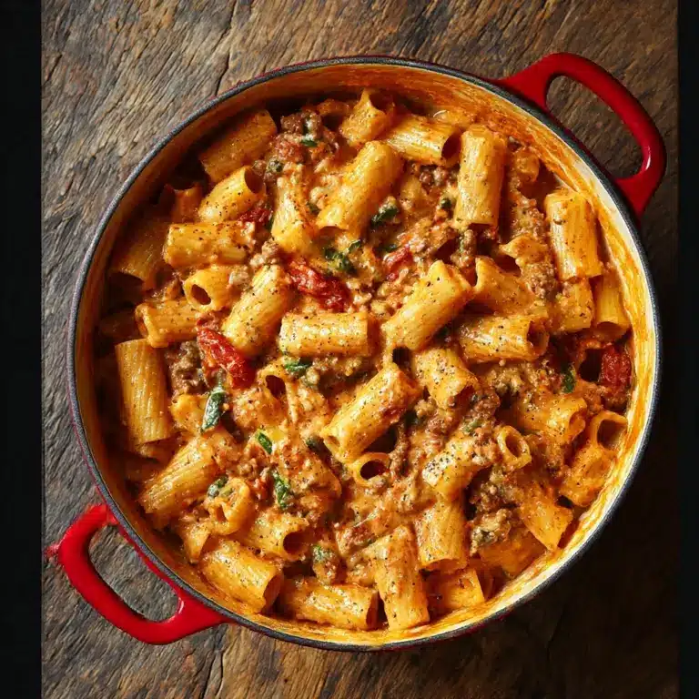 Eggplant and Sun-Dried Tomato Ricotta Pasta Recipe