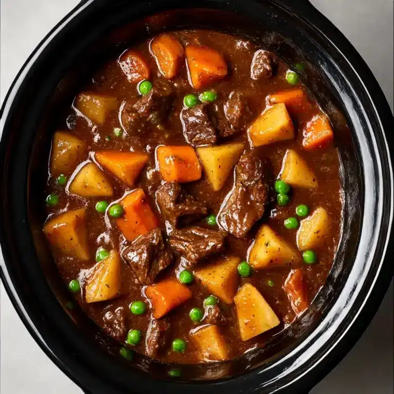 Wholesome Crockpot Beef Stew Recipe