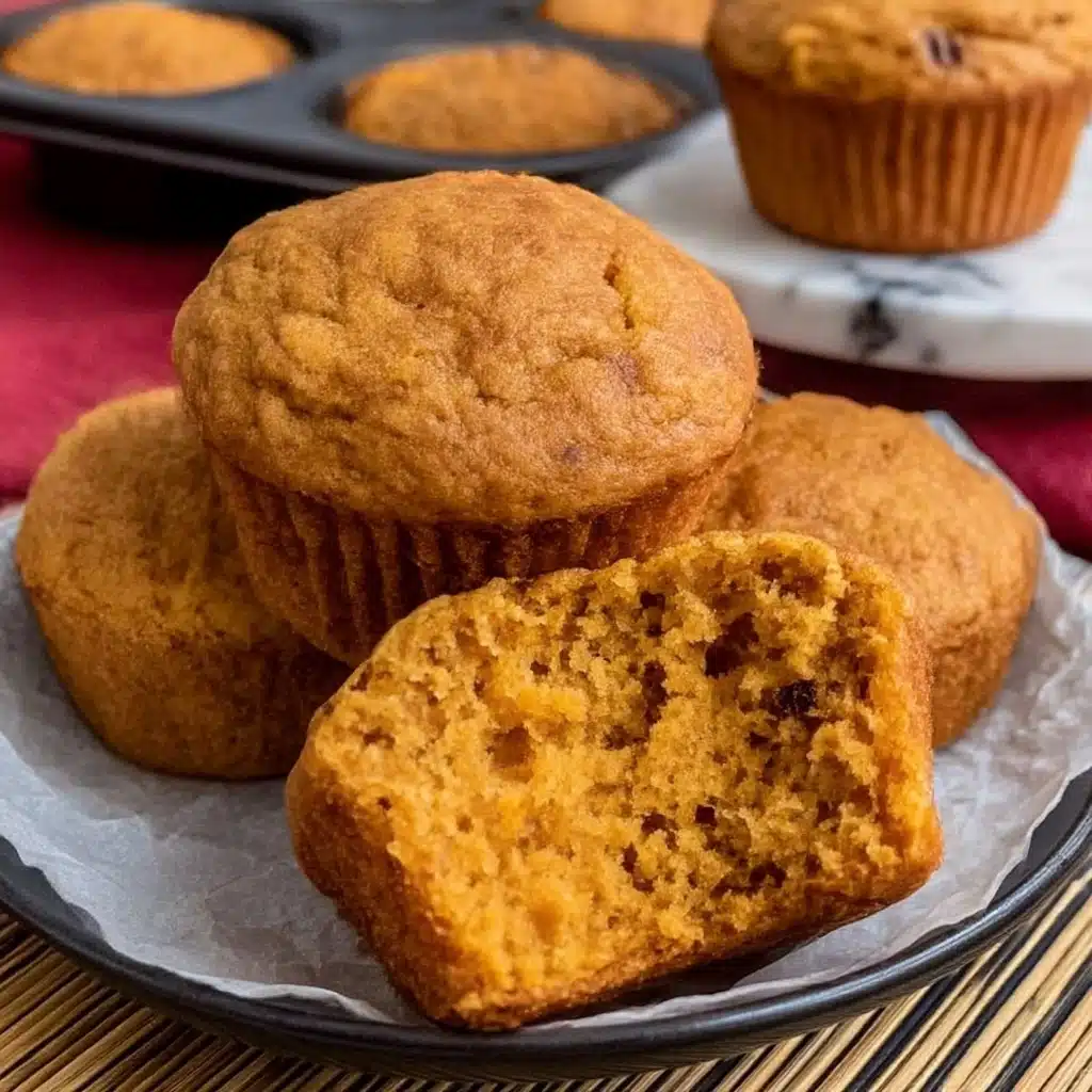 Healthy Greek Yogurt Pumpkin Muffins Recipe - Recipe Image