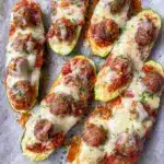 Zucchini Meatball Subs (Keto + Low Carb!) Recipe
