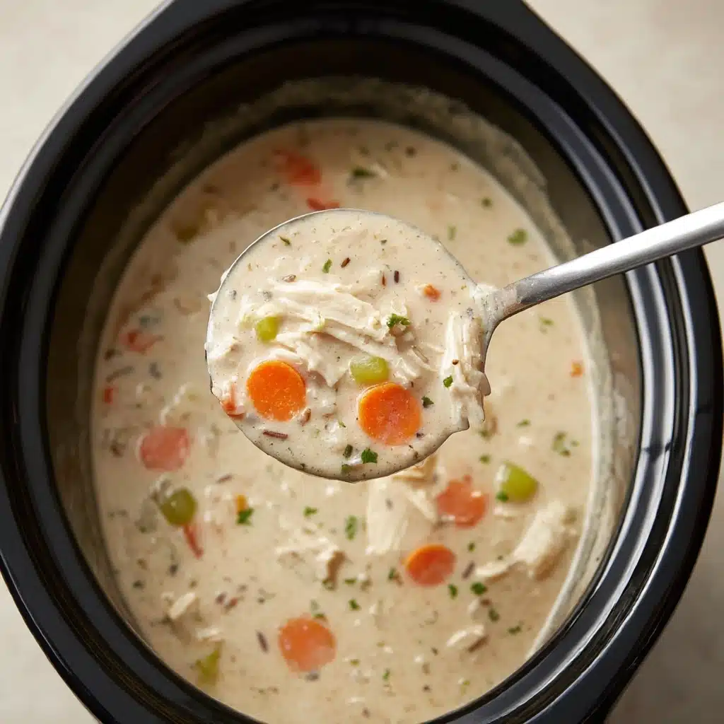Crockpot Chicken Wild Rice Soup Recipe - Recipe Image