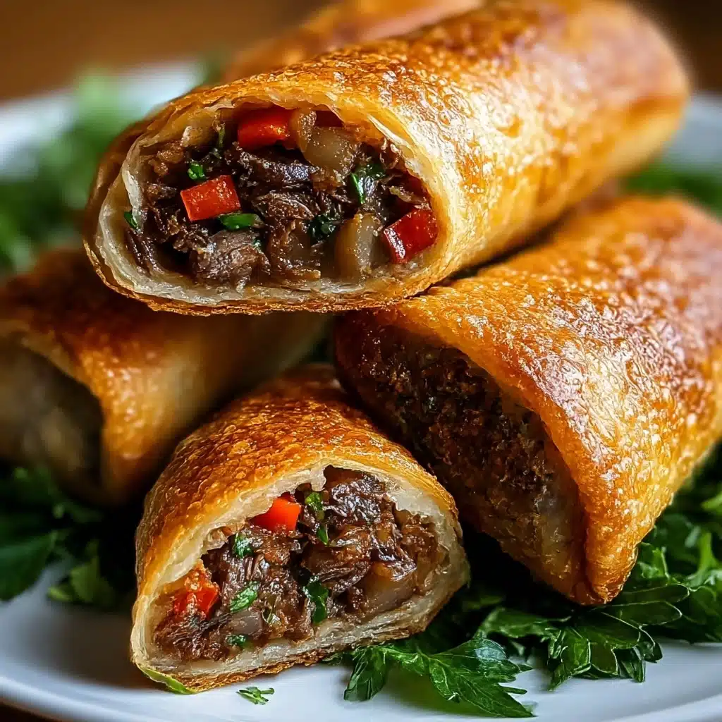 Keto Philly Cheesesteak Roll Ups Recipe - Recipe Image