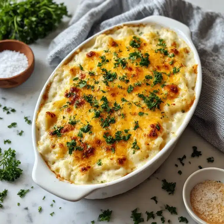 Cheesy Cauliflower Casserole Recipe