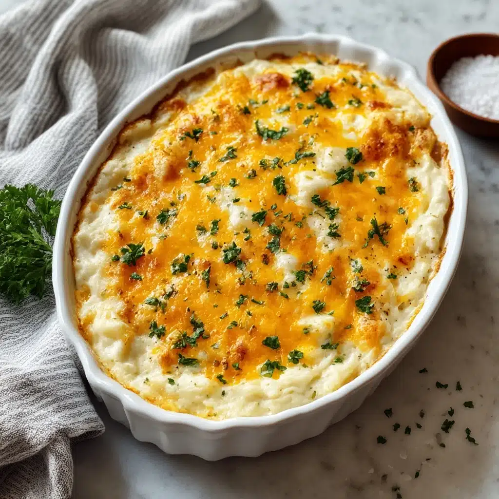 Cheesy Cauliflower Casserole Recipe - Recipe Image