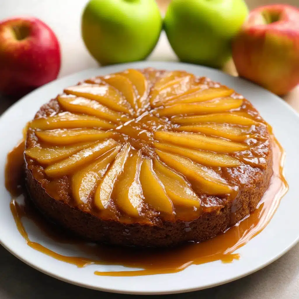 Apple Upside Down Cake Recipe - Recipe Image