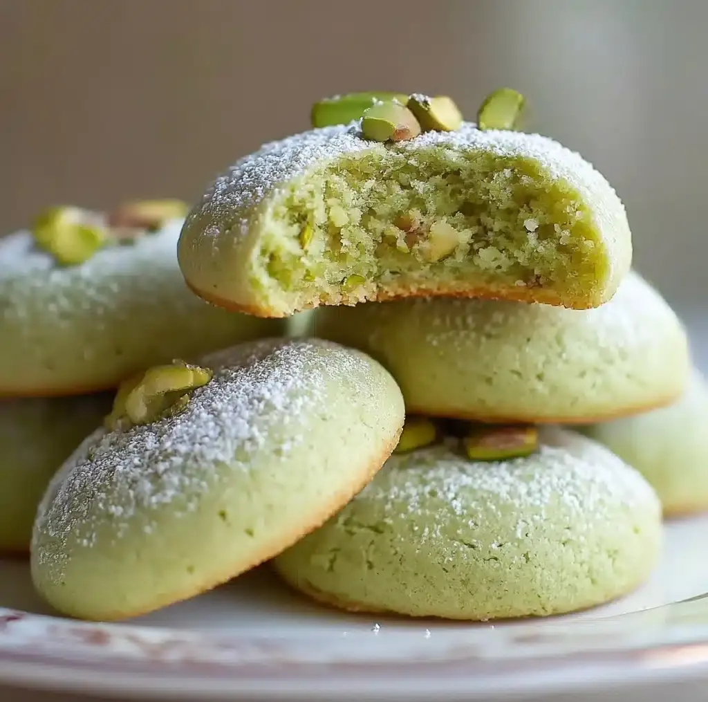 Pistachio Wedding Cookies Recipe