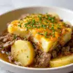 Crockpot Hamburger Potato Casserole Recipe