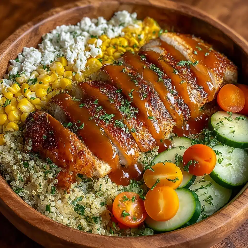 Honey Mustard Chicken Quinoa Power Bowl: A Complete Guide Recipe - Recipe Image