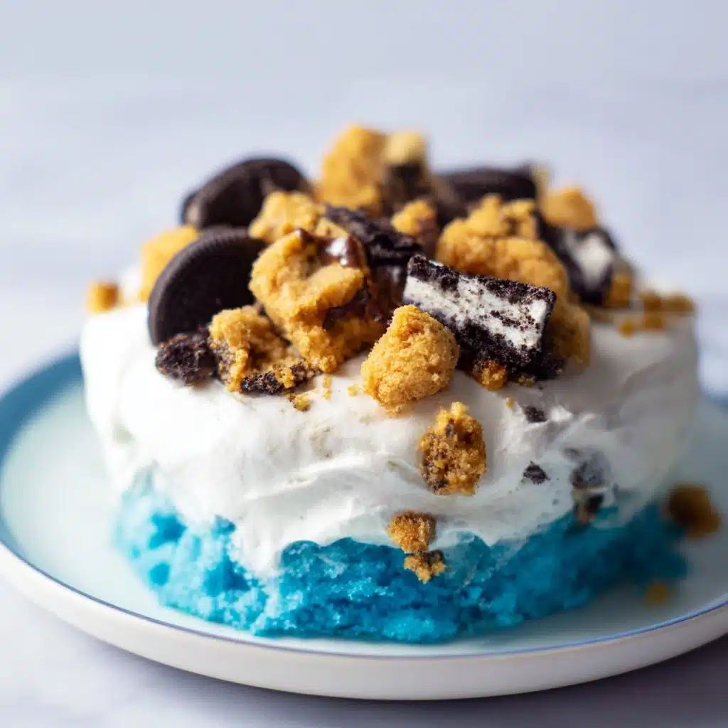 Cookie Monster Cinnamon Rolls Recipe - Recipe Image