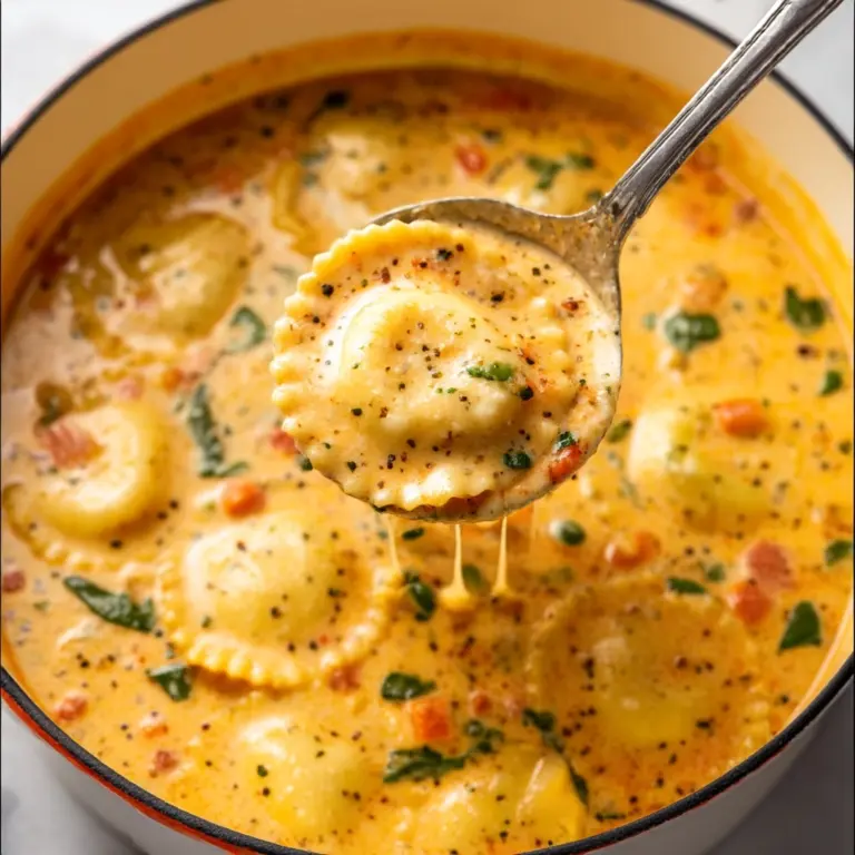 Creamy Ravioli Soup Recipe