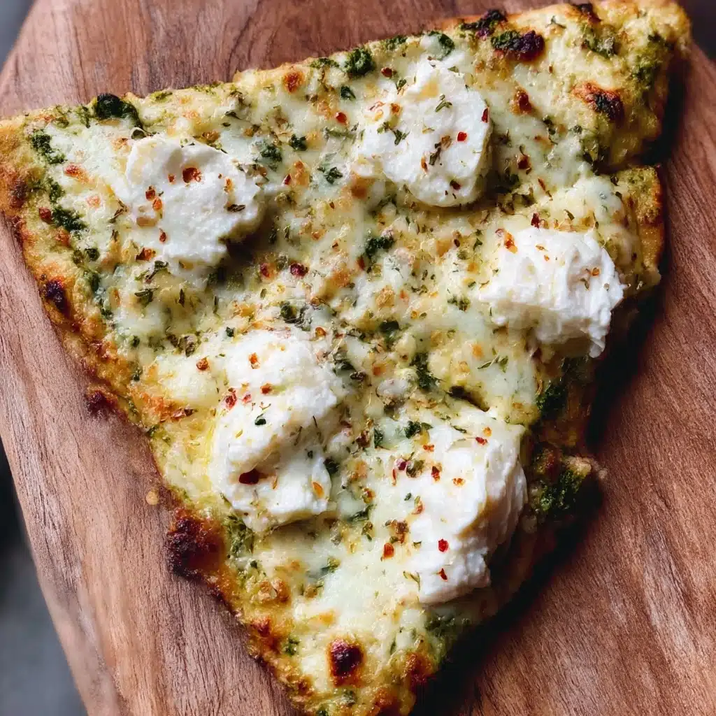 White Pizza on Naan- Easy Dinner Recipe - Recipe Image