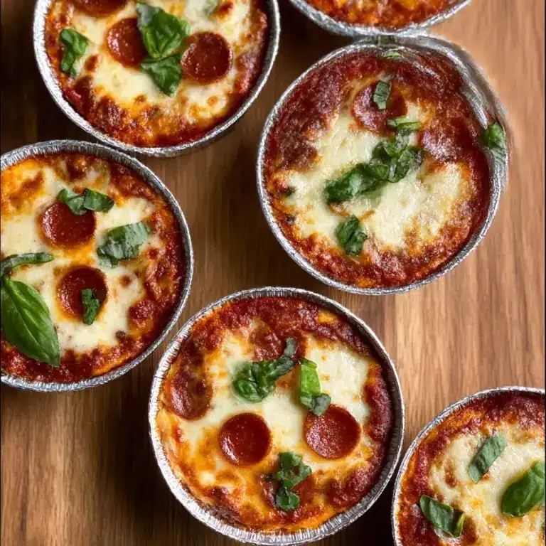 Pizza Pot Pies: The Ultimate Comfort Food Mash-Up Recipe