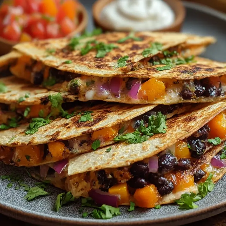 Crispy Black Bean Quesadillas Recipe