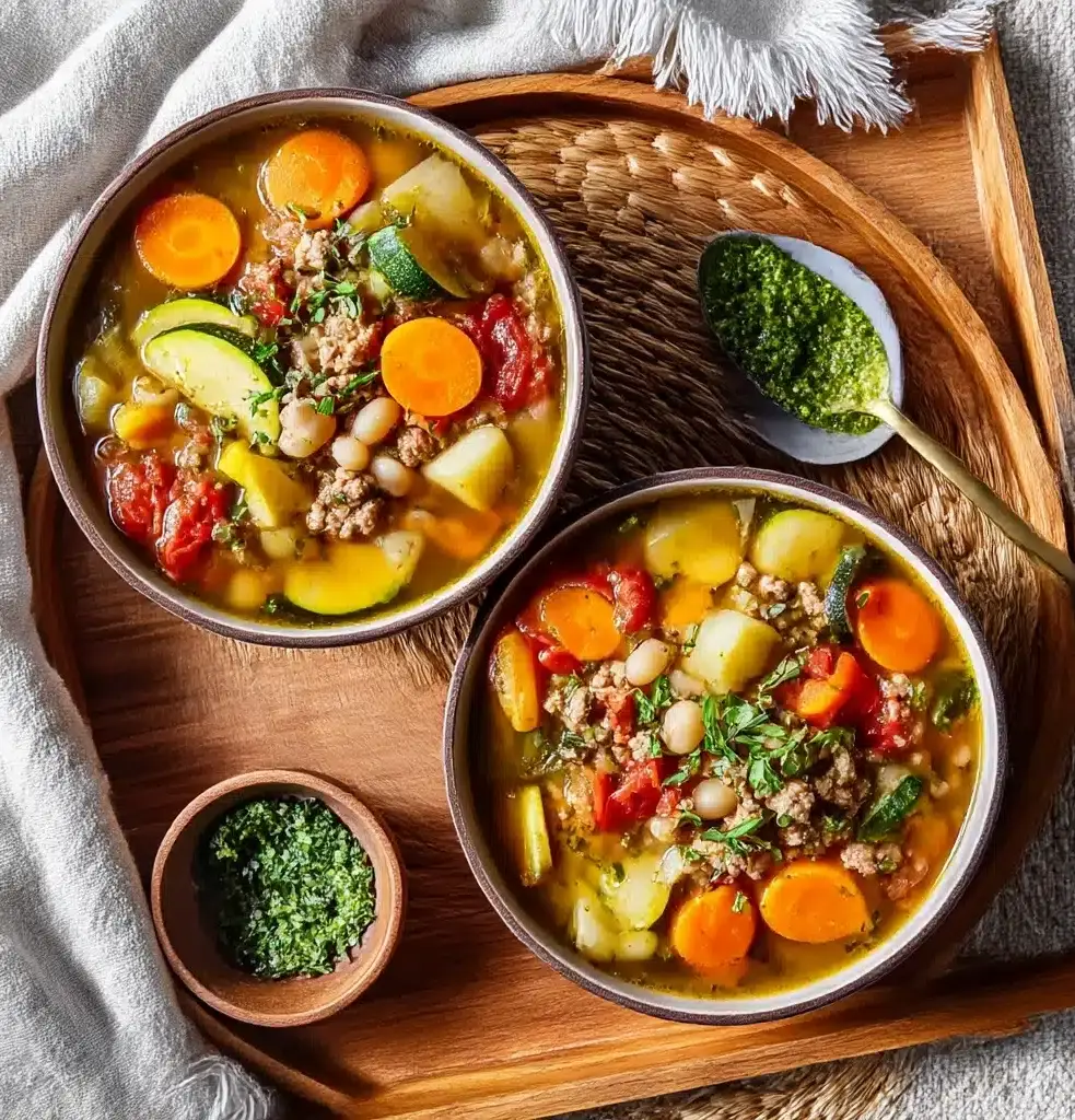Ground Turkey Vegetable Soup (Weight Loss Soup) Recipe