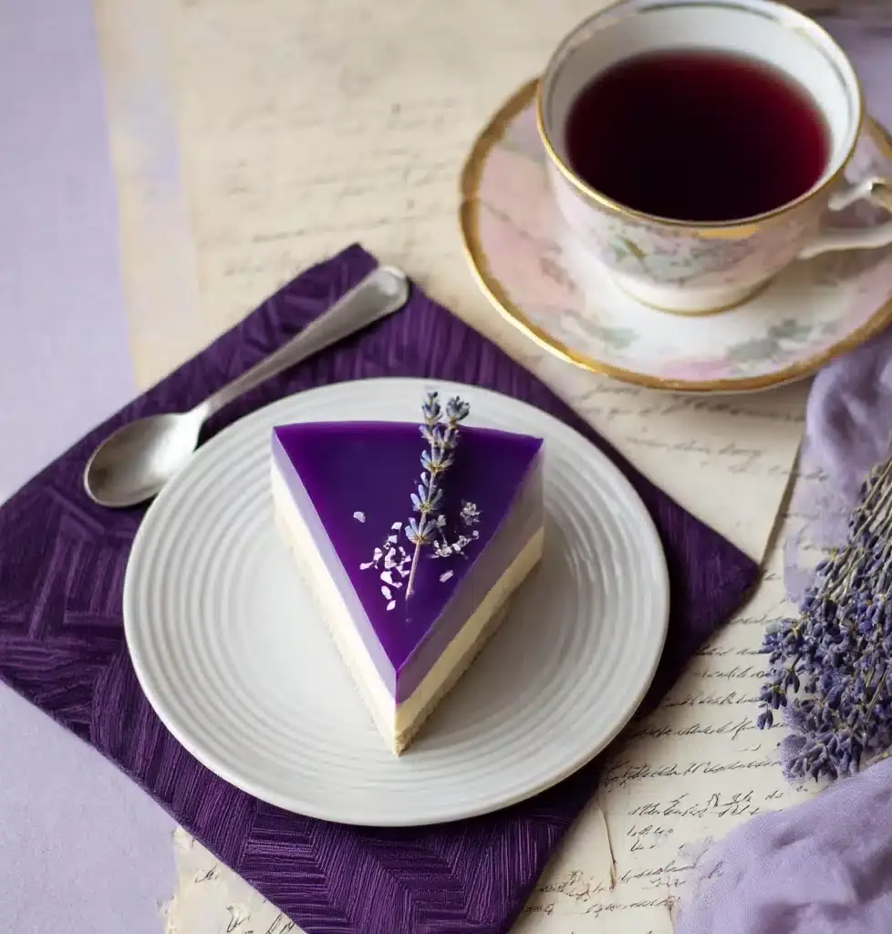 Delicate No-Bake Honey Lavender Cheesecake Recipe
