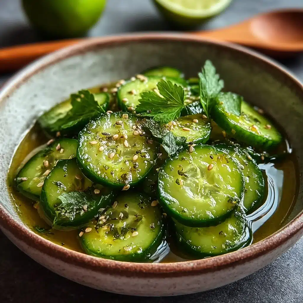 Honey Lime Cucumber Salad: A Refreshing Delight Awaits! Recipe - Recipe Image