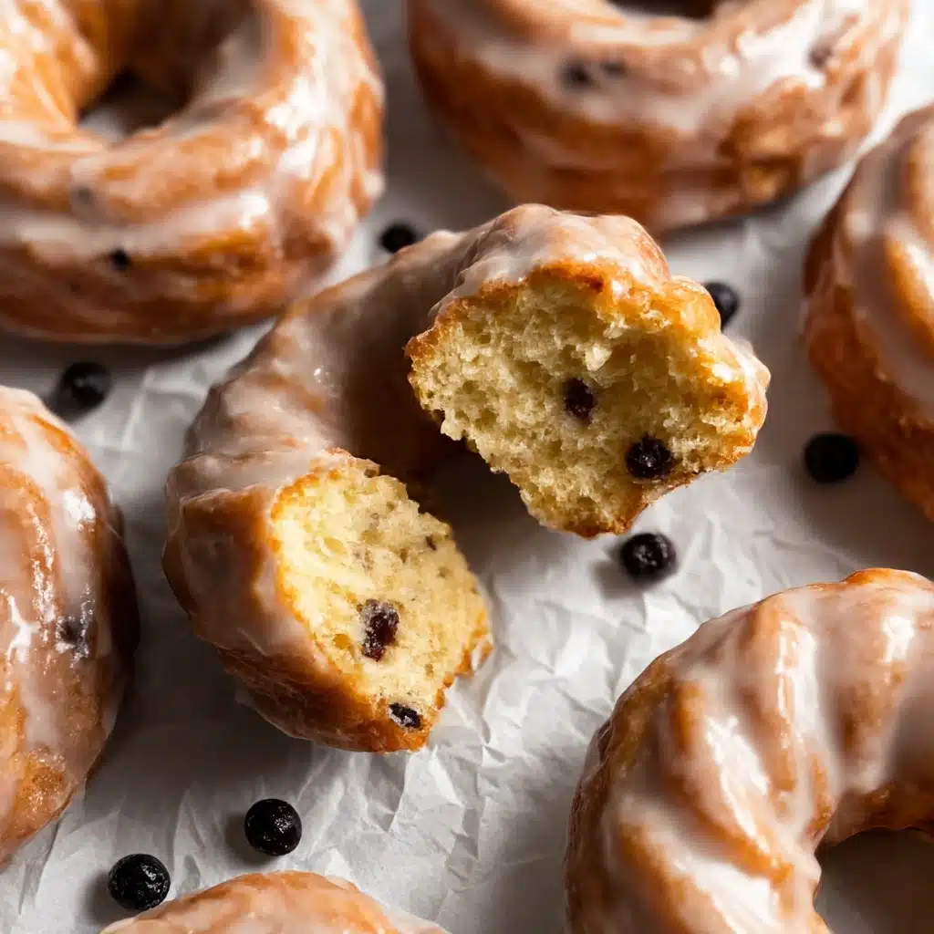 The Very Best Blueberry Cake Donuts Recipe - Recipe Image