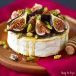 Best Baked Brie with Honey, Fig and Pistachio Recipe