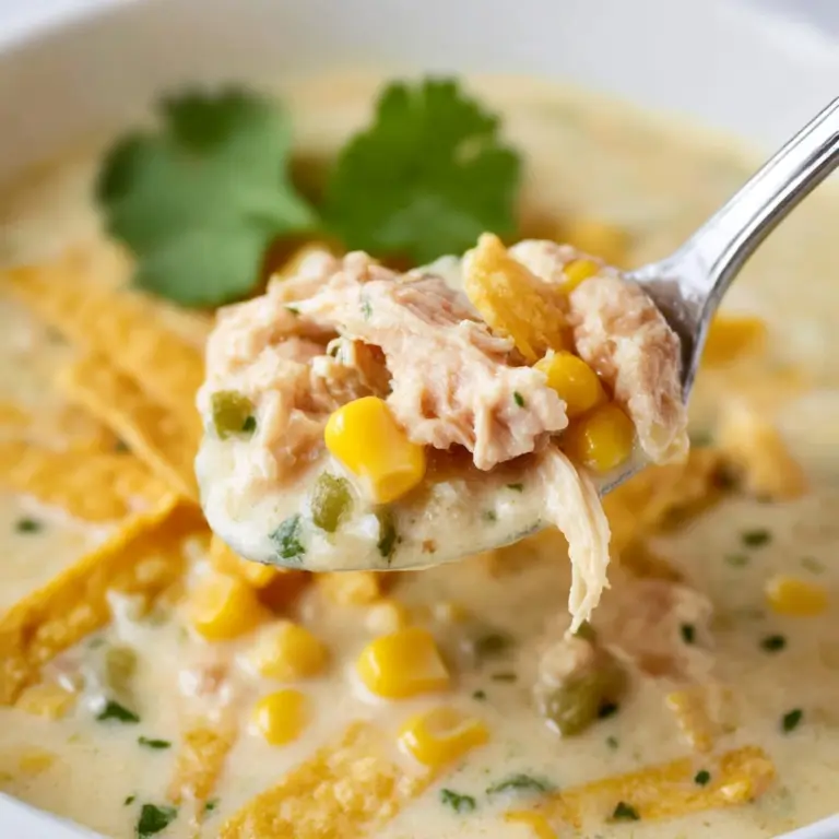 Green Chile Chicken Enchilada Soup Recipe