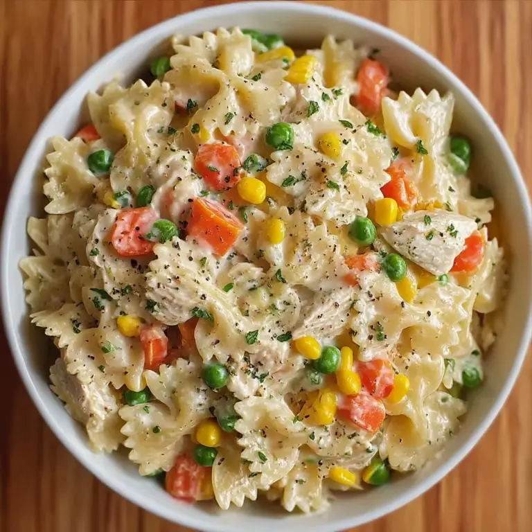 Chicken Pot Pie Pasta Recipe