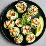 Best Chicken Salad Cucumber Roll Ups Recipe