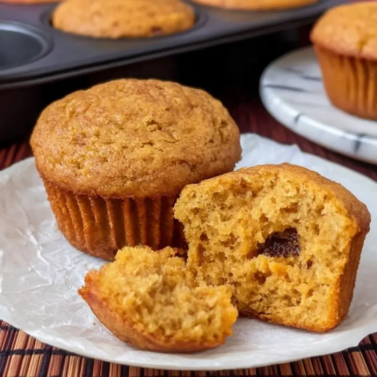 Healthy Greek Yogurt Pumpkin Muffins Recipe