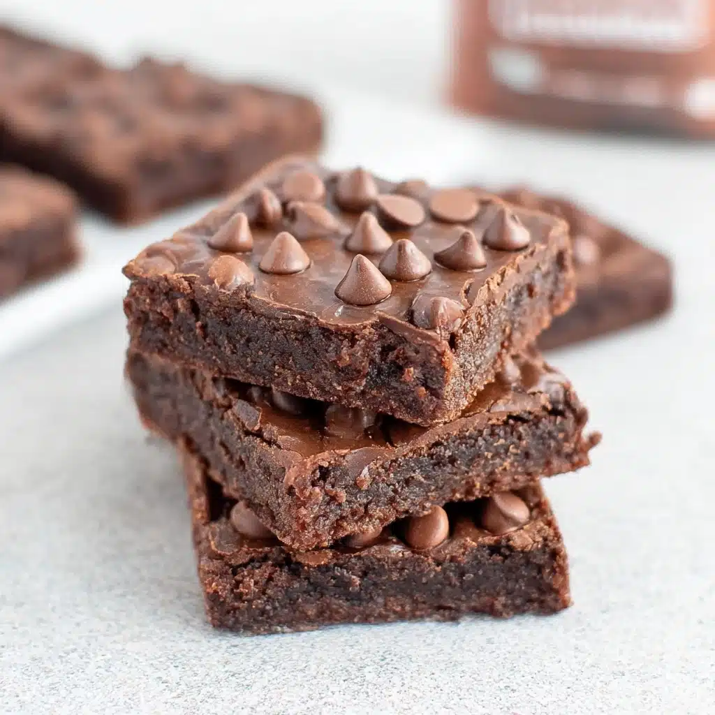 Greek Yogurt Brownies (100 calories!) Recipe - Recipe Image