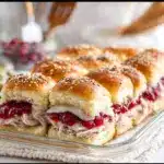 Turkey Cranberry Sliders Recipe