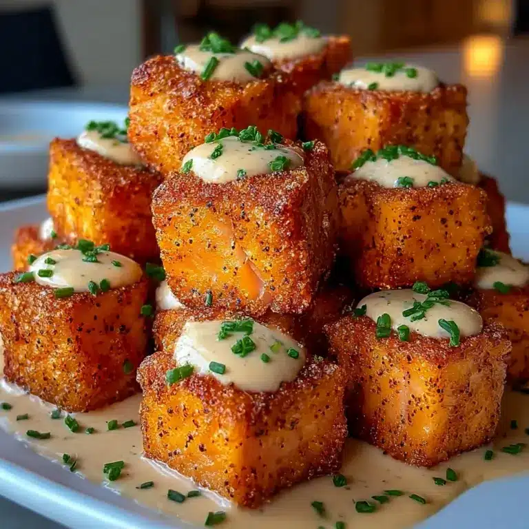 Crispy Bang Bang Salmon Bites That Wow Every Palate! Recipe