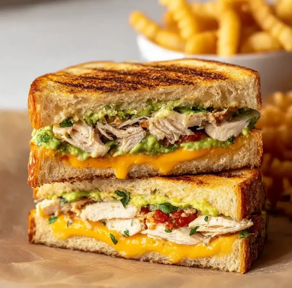 Chicken Avocado Melt Sandwich Recipe