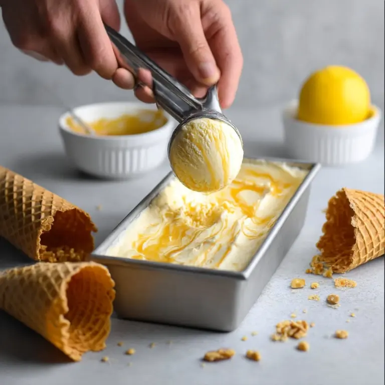 Lemon Curd Ice Cream Recipe