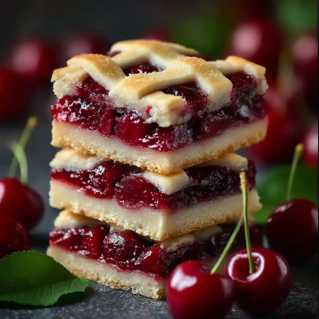 Easy Cherry Pie Bars: A Simple Cherry Dessert to Savor Recipe - Recipe Image