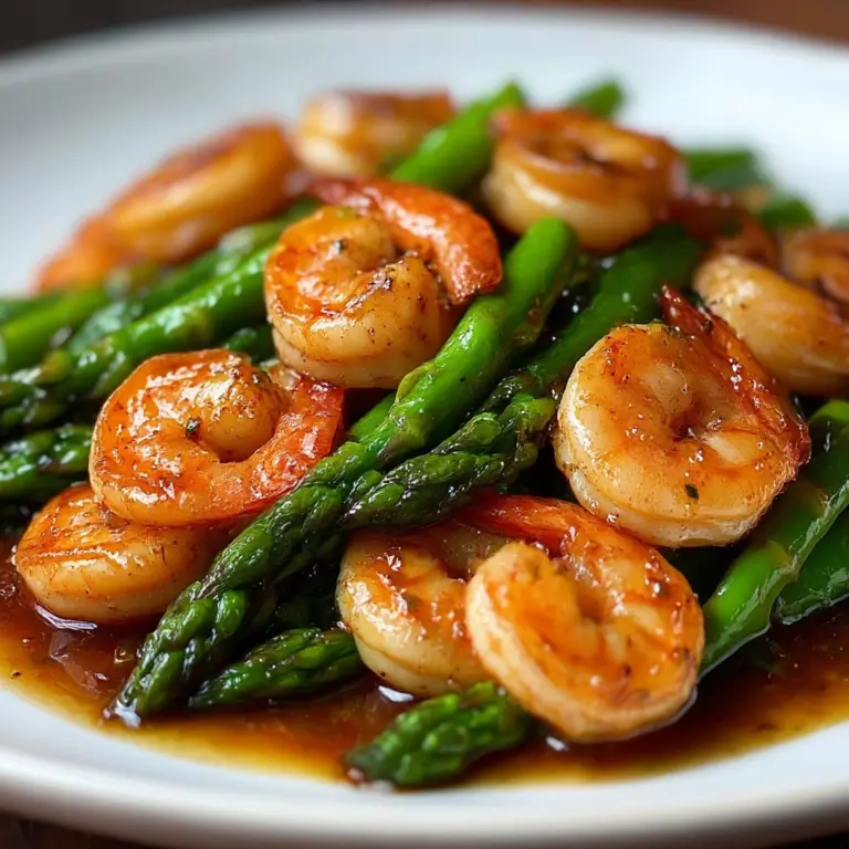 Shrimp Asparagus Stir Fry Recipe