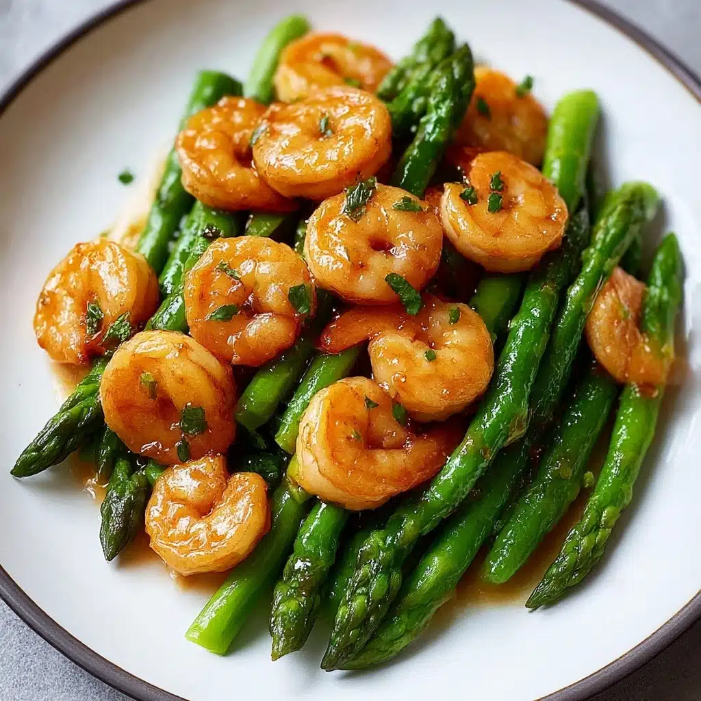 Shrimp Asparagus Stir Fry Recipe - Recipe Image