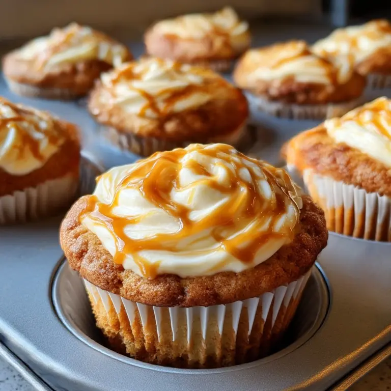PUMPKIN CREAM CHEESE SWIRL MUFFINS Recipe