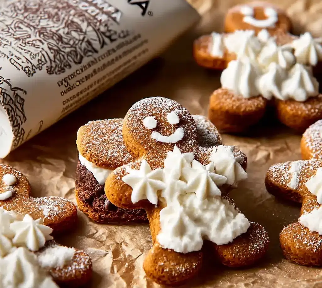 Gingerbread Cookie Sandwiches Recipe