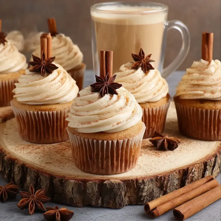Chai Latte Cupcakes Recipe