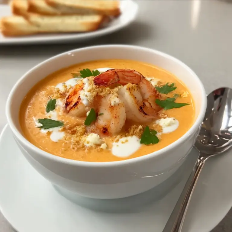 Crab and Shrimp Seafood Bisque Recipe