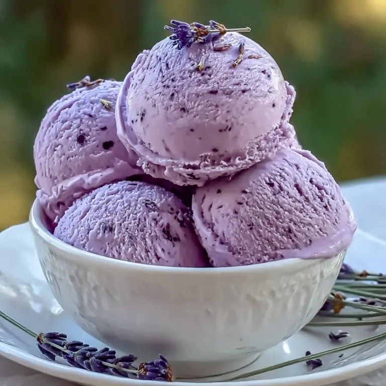 Honey Lavender Ice Cream Recipe