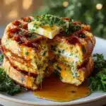 Cheddar Jalapeño Cornbread Waffles: A Flavorful Twist on a Classic