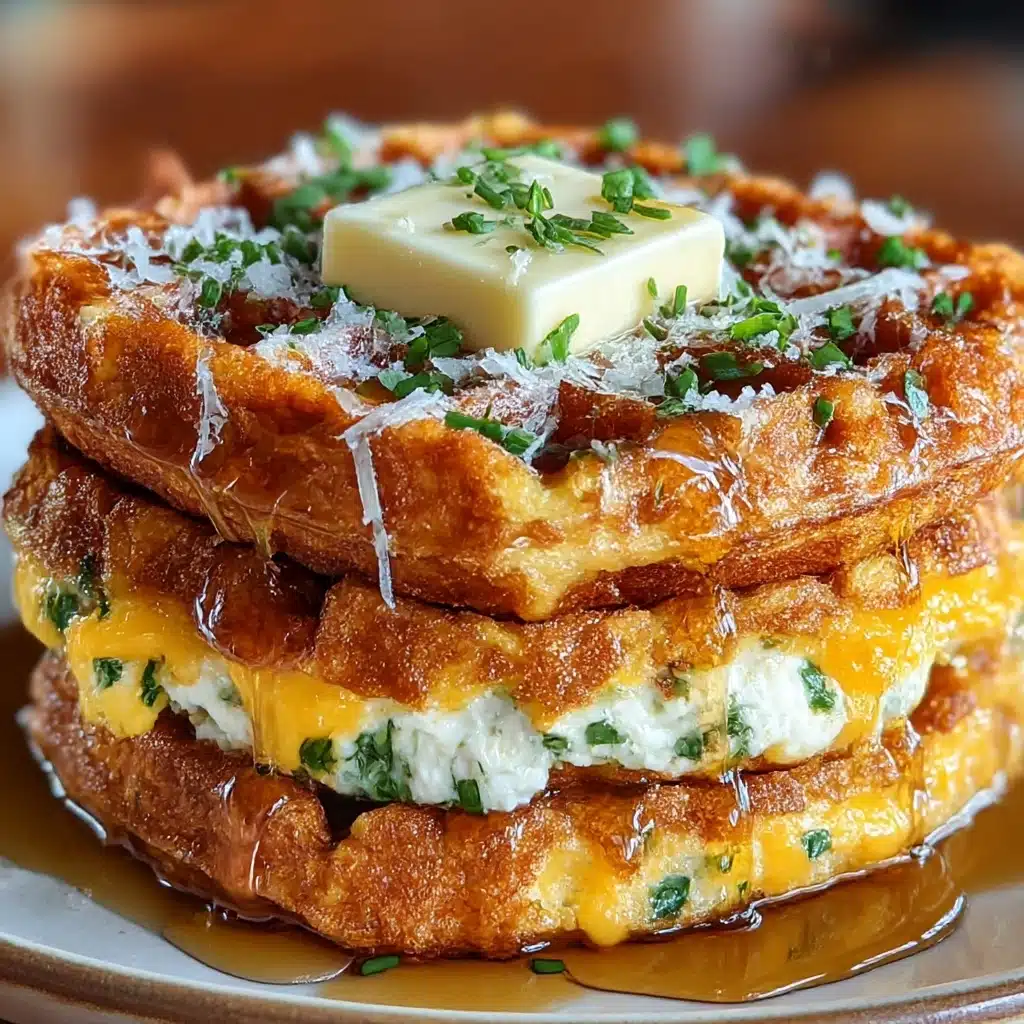 Cheddar Jalapeño Cornbread Waffles: A Flavorful Twist on a Classic
 - Recipe Image