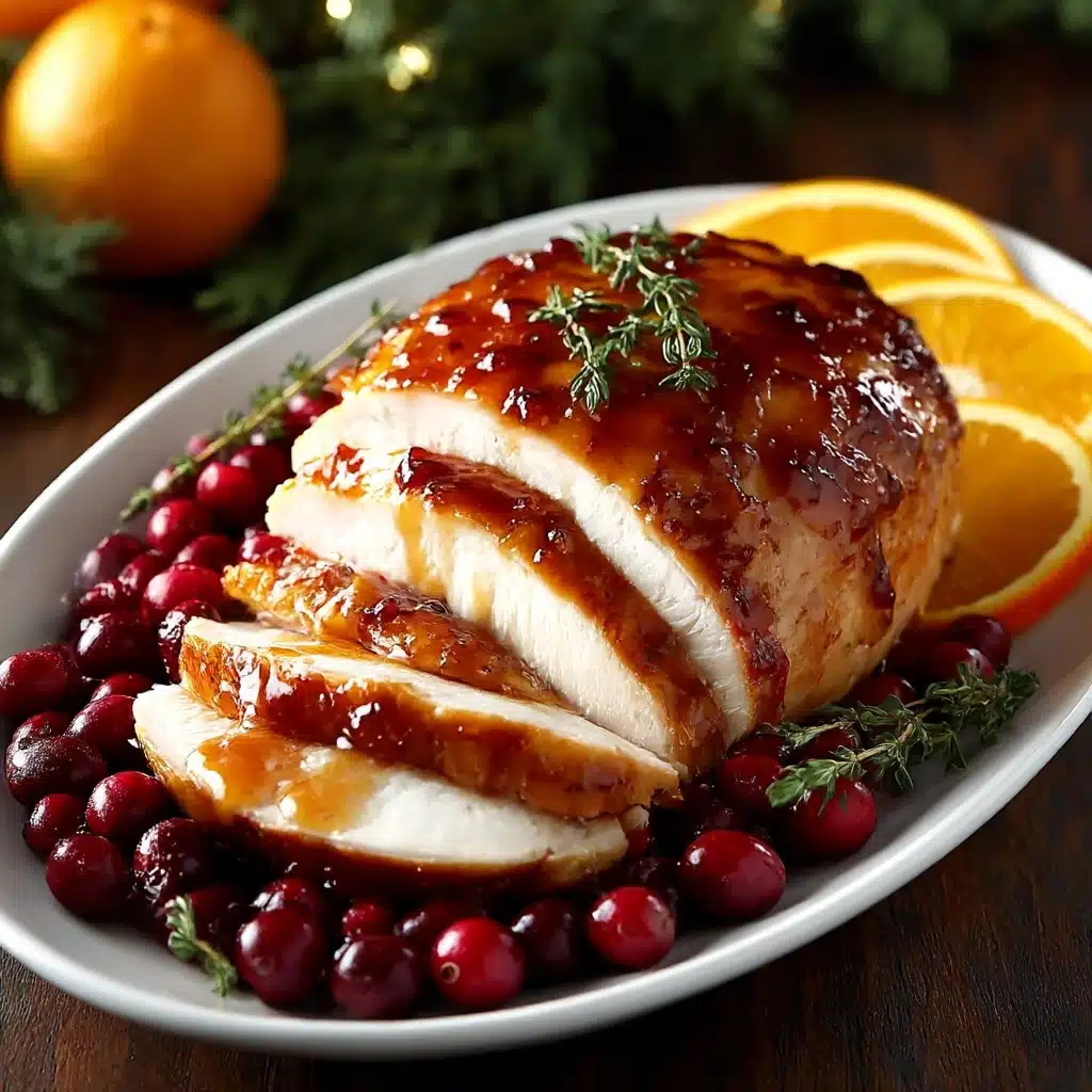 Cranberry Orange Glazed Turkey Breast
 - Recipe Image
