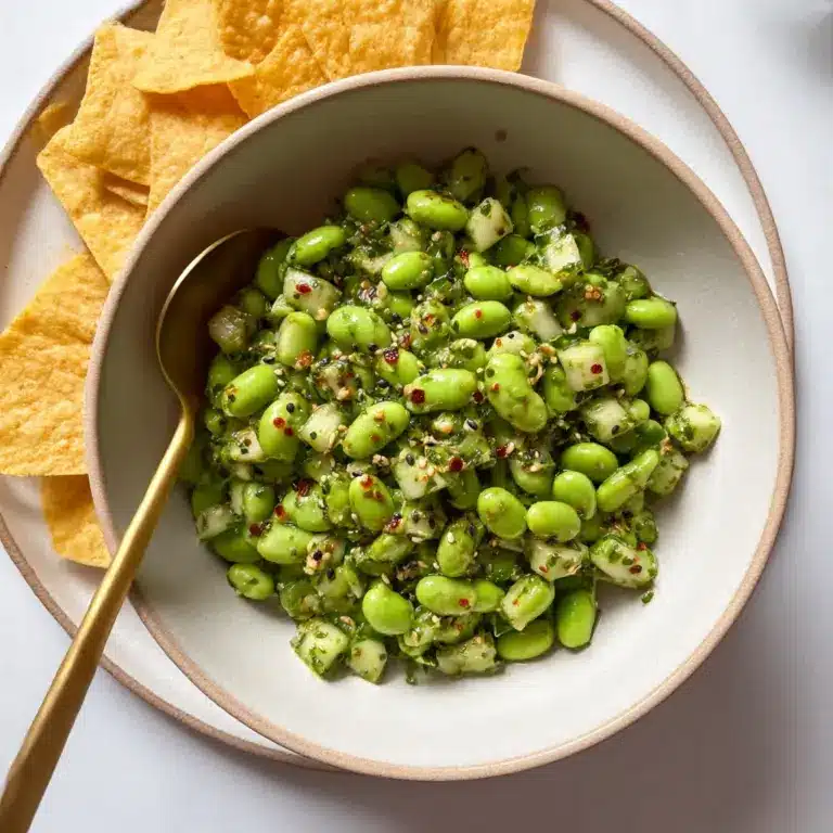 Spicy Cucumber Edamame Salad Recipe