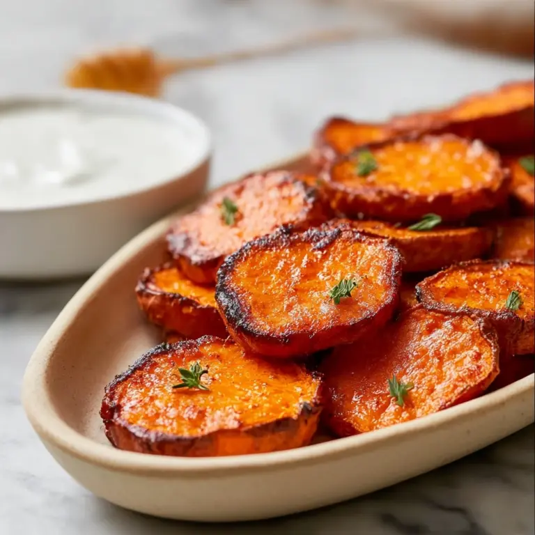 Crispy Smashed Sweet Potatoes Recipe