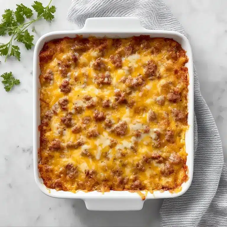 Easy Egg Hashbrown Casserole Recipe