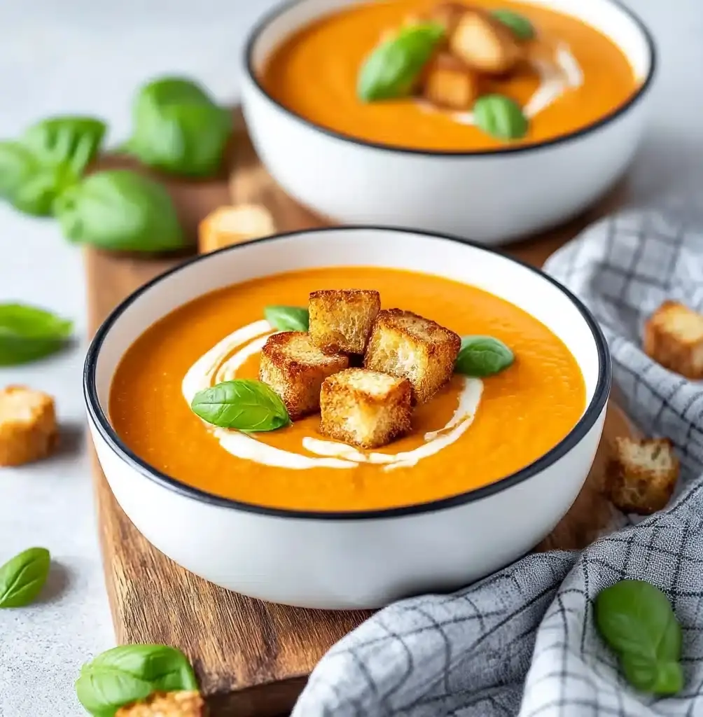 Creamy Tomato Soup with Heavy Cream Recipe