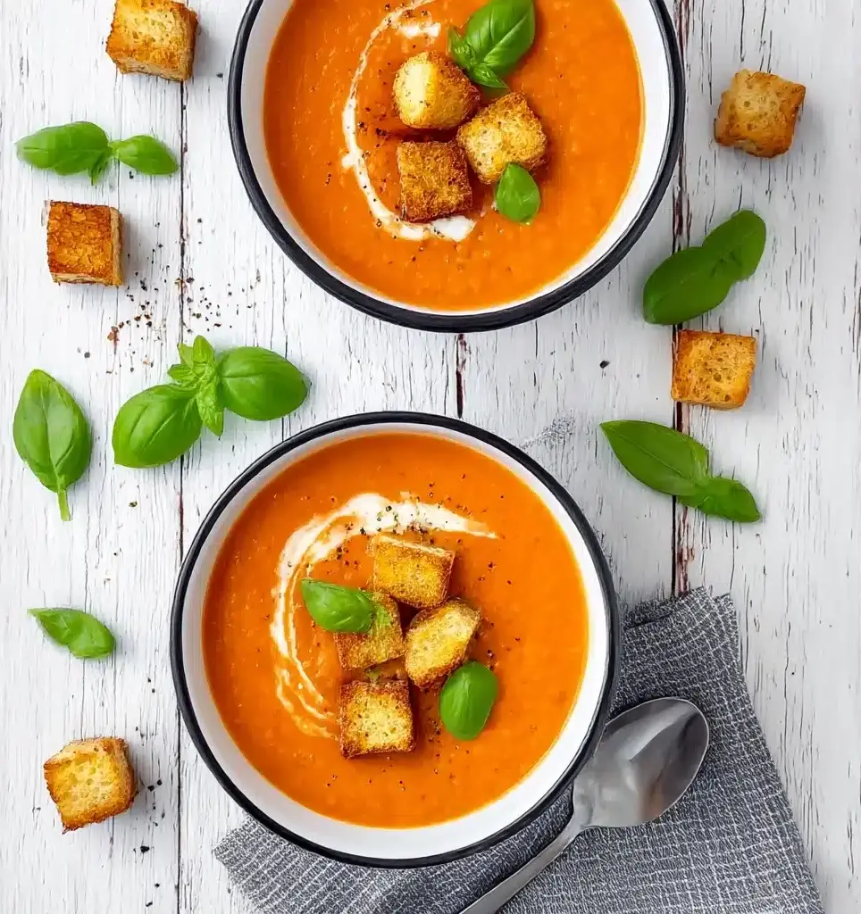 Creamy Tomato Soup with Heavy Cream Recipe