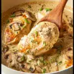 Mushroom Asiago Chicken Recipe