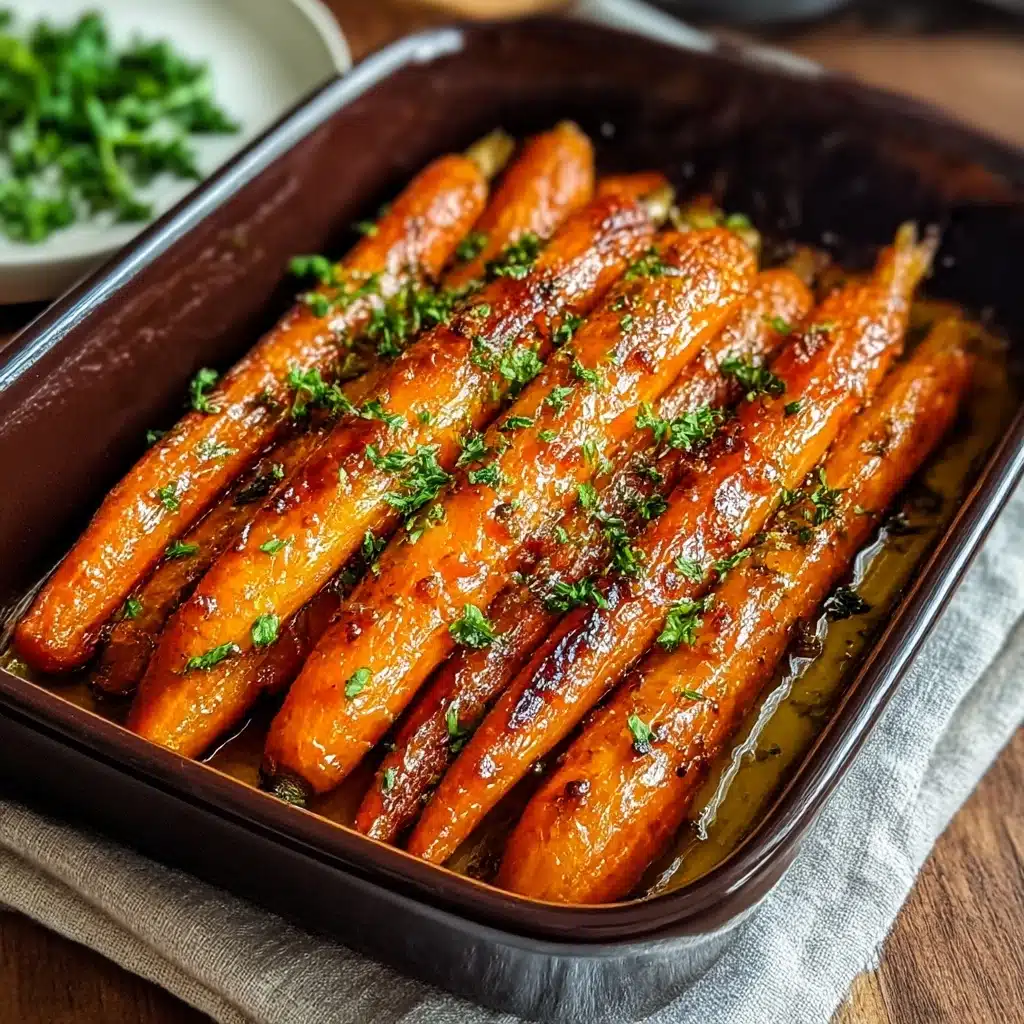 Maple Dijon Roasted Carrots Recipe - Recipe Image