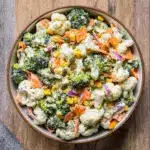 Creamy Broccoli Cauliflower Corn Recipe